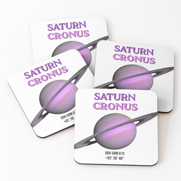 Item preview, Planet Saturn in purple colour designed and sold by LUKAGE.