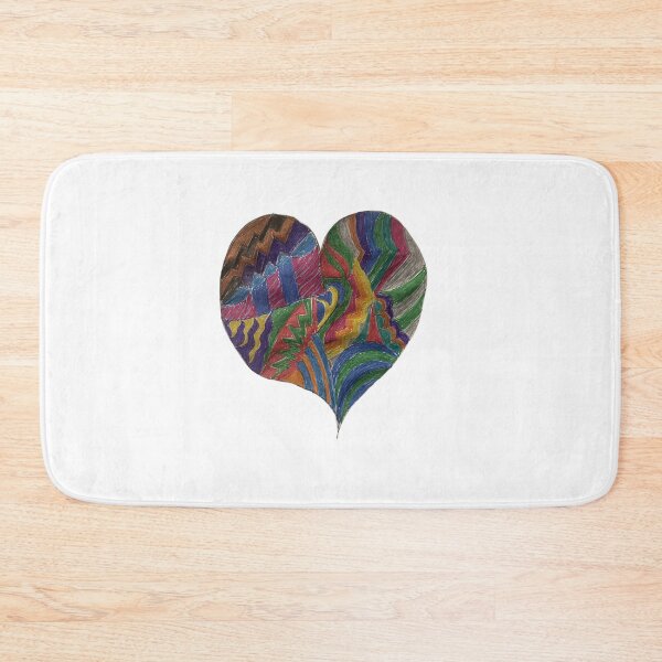 Item preview, Glitter pen ink zentangle heart designed and sold by Mind-Unraveled.