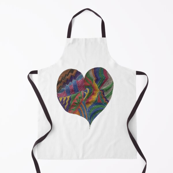 Item preview, Glitter pen ink zentangle heart designed and sold by Mind-Unraveled.