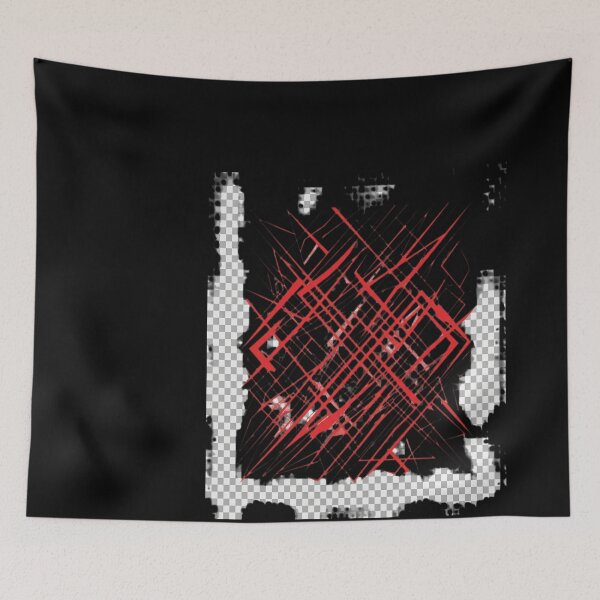 Item preview, Urban Geometry Black White Red designed and sold by emmanuelsilve.