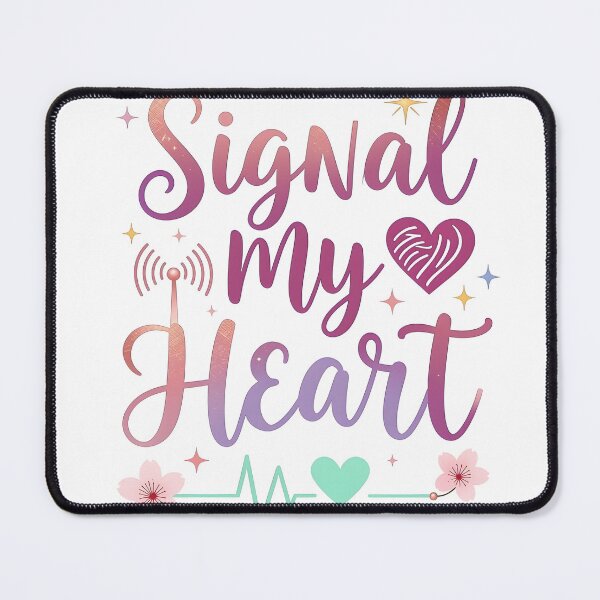 Item preview, Signal My Heart designed and sold by HappyHamz.