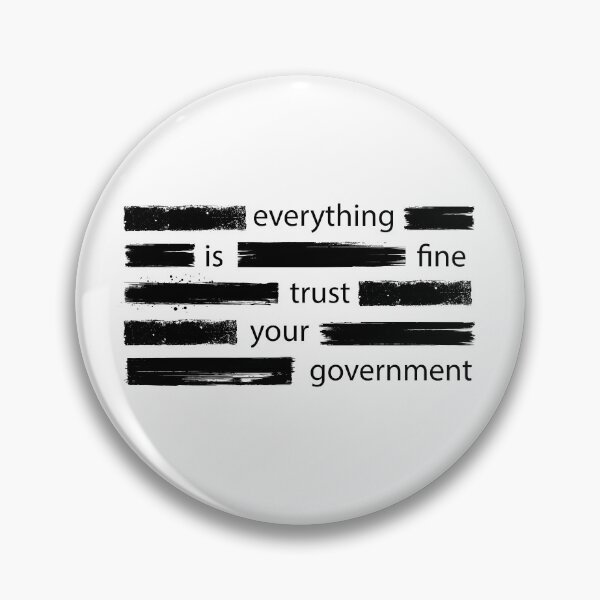 Item preview, Trust Your Government t-shirt designed and sold by Jimmy Nowhere.