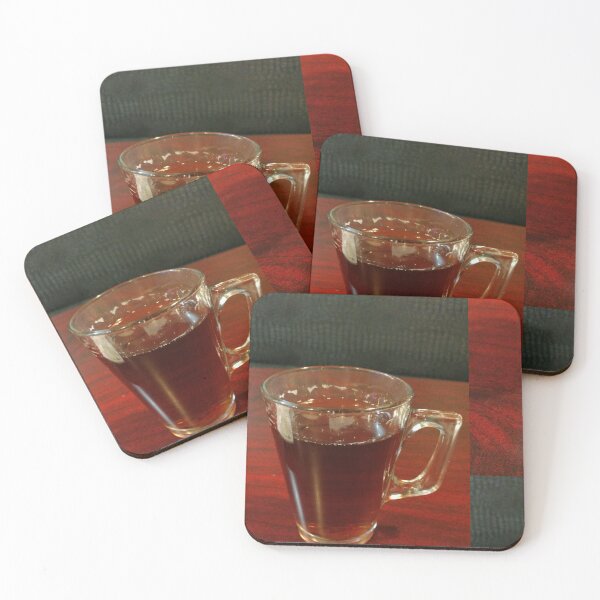 Item preview, Dark Tone Glass Mug on Wood Table Art Print designed and sold by KaleChub.