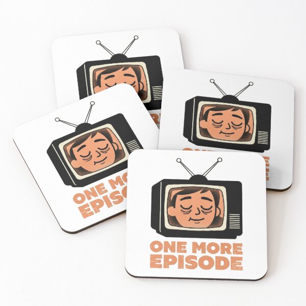 Item preview, one more episode Retro Vintage Minimalist Graphic designed and sold by Probably Fine Design.