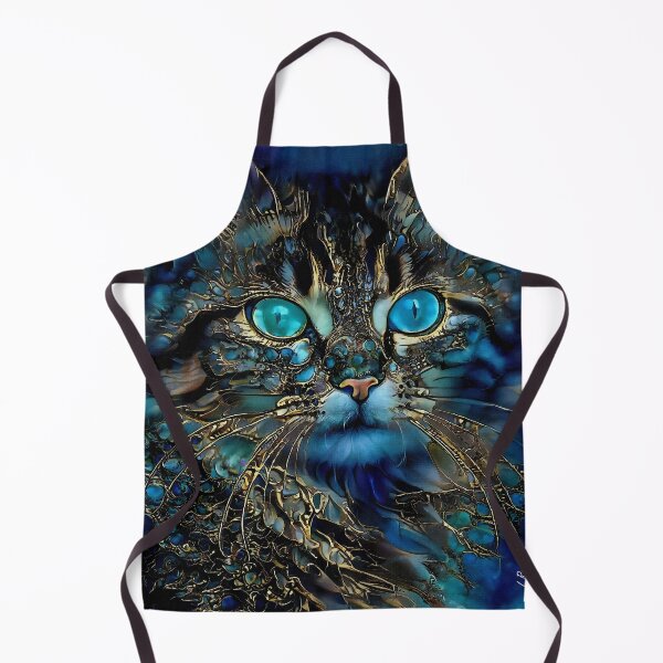 Item preview, Bonnie blue, blue cat designed and sold by L. ROCHE.