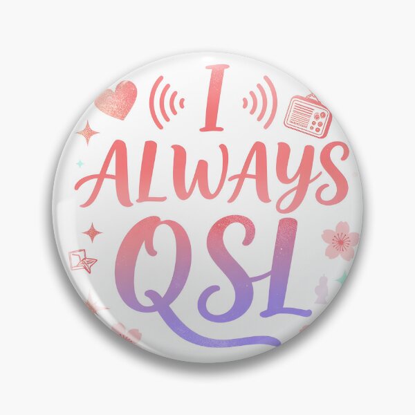 Item preview, I always QSL designed and sold by HappyHamz.