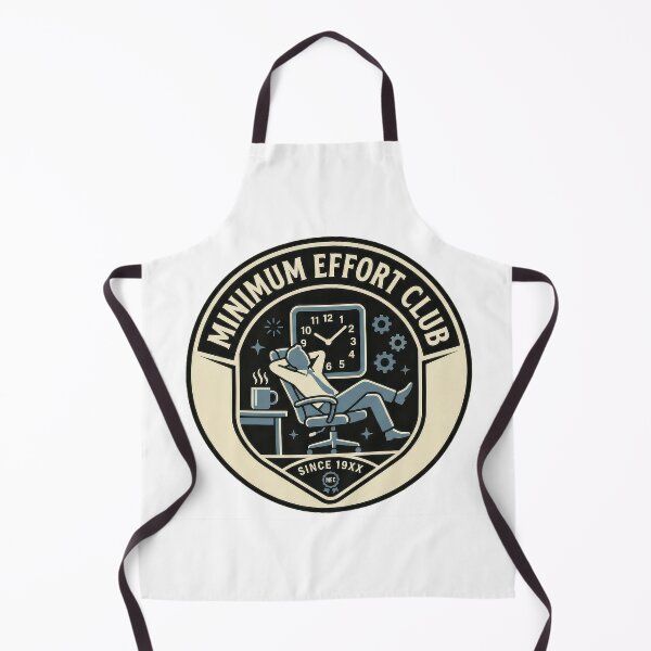 Item preview, Minimum effort Retro Vintage Minimalist Graphic designed and sold by Probably Fine Design.