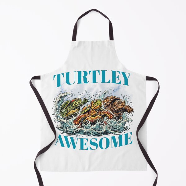 Item preview, Turtley Awesome Bootleg - Three Turtles Racing Through Waves designed and sold by Neurospicy Trolls.