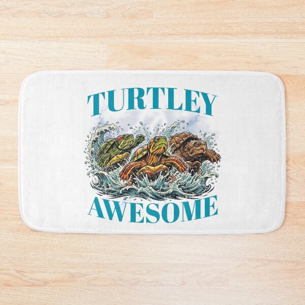 Item preview, Turtley Awesome Bootleg - Three Turtles Racing Through Waves designed and sold by Neurospicy Trolls.