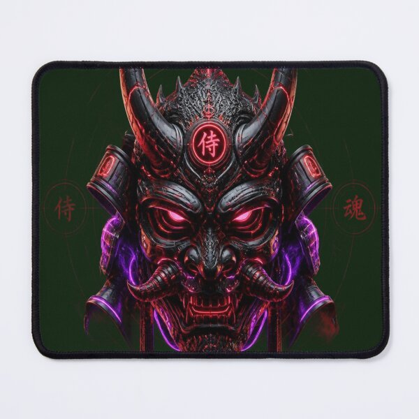 Item preview, Silent Blade Neon Soul - Cyber Samurai Graphic-#Techwear # designed and sold by mo-carnival.