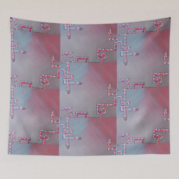 Item preview, Maze of hands and feet acrylic painting designed and sold by LaurenMyersArtist.