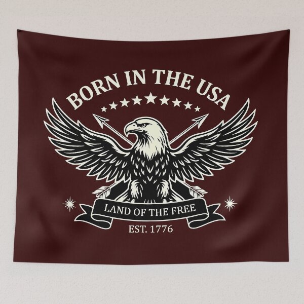 Item preview, land of the free designed and sold by kalbostyle.