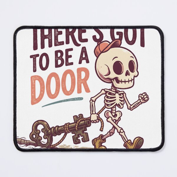 Item preview, Skeleton in Cap and Boots Dragging Giant Antique Key While Walking designed and sold by MisteryDesigner.