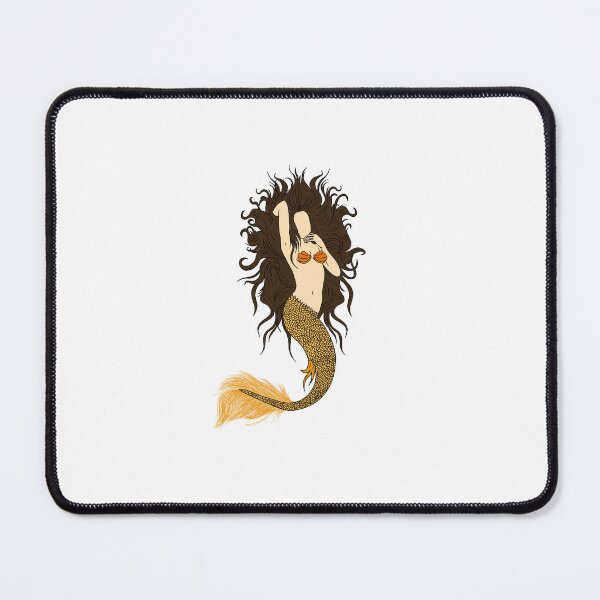 Item preview, Yellow mermaid designed and sold by Designsbyleahhh.
