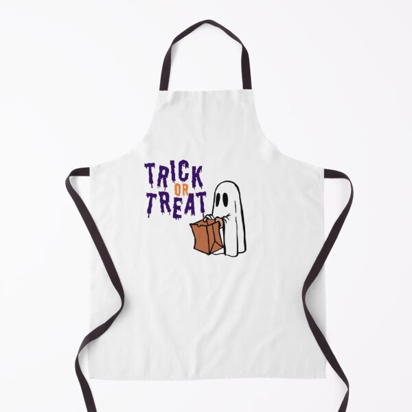 Item preview, Trick or Treat Ghost – Cute Halloween Candy Bag Illustration designed and sold by EdgeSphere.
