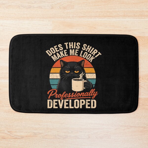 Item preview, Does This Shirt Make Me Look Professionally Developed Funny Software Developer Programmer Design designed and sold by 76Valeria.