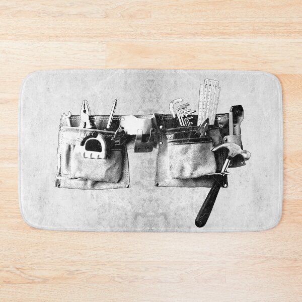 Item preview, Fully Loaded Leather Carpenter's Tool Belt designed and sold by Ghoul Enterprises.