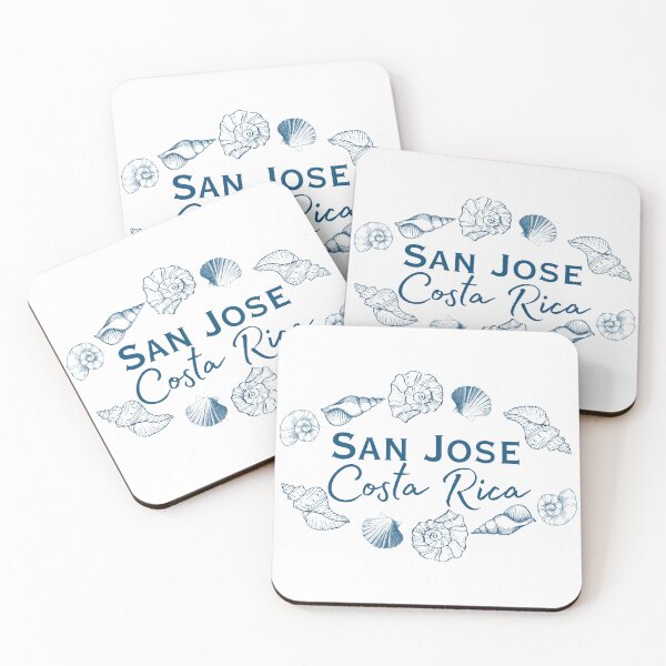 Item preview, San Jose Costa Rica - Vintage Seashell Wreath Design designed and sold by DonnaRaine.