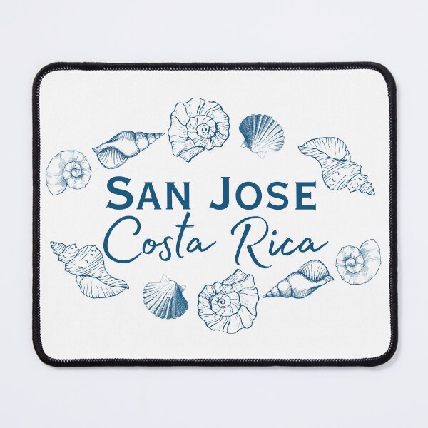 Item preview, San Jose Costa Rica - Vintage Seashell Wreath Design designed and sold by DonnaRaine.