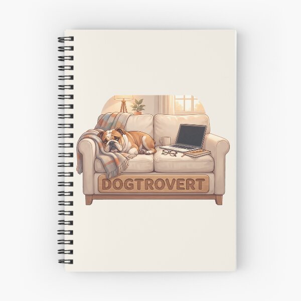 Item preview, Cozy Dogtrovert English Bulldog Sofa designed and sold by MythicCotton.