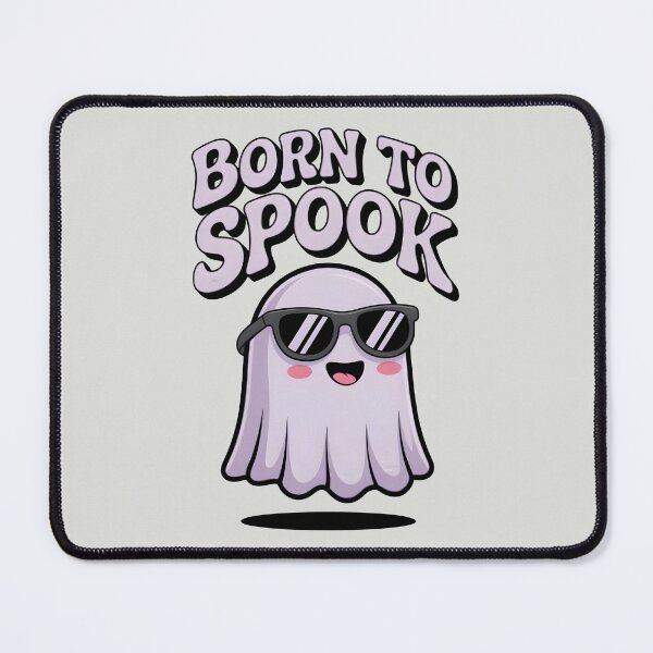 Item preview, Born to Spook – Funny Halloween Ghost Design designed and sold by Jollys-ArtShop.