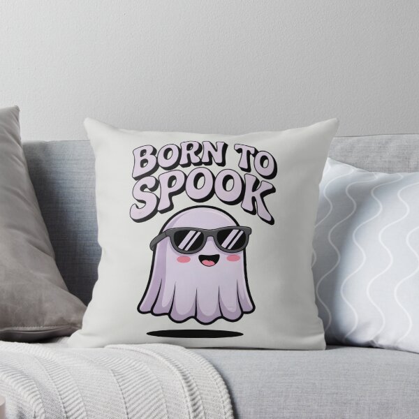 Item preview, Born to Spook – Funny Halloween Ghost Design designed and sold by Jollys-ArtShop.