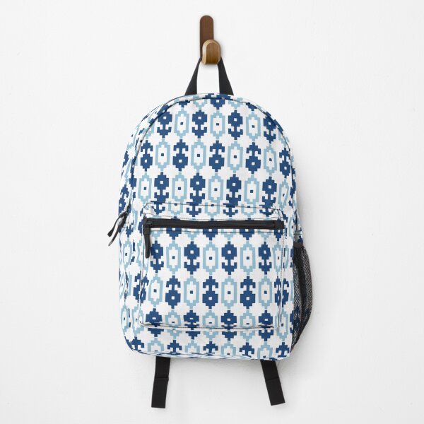 Item preview, Moldavian folk embroidery in blue designed and sold by GingerBest.
