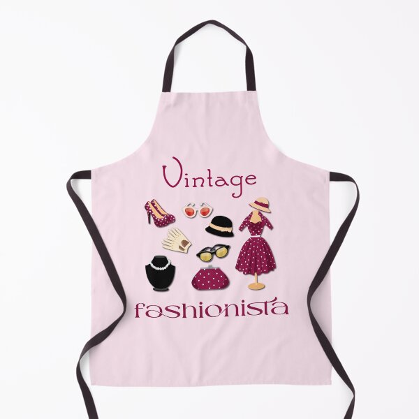 Item preview, Vintage Fashionista (on Pink) designed and sold by PawsitiveMum3.