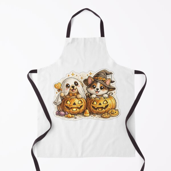 Item preview, Cute Halloween Dogs in Pumpkins | Kawaii stickers designed and sold by Collins Design.