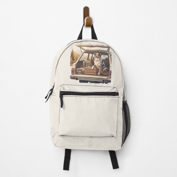 Item preview, Vintage Dogtrovert Aussie Road Trip Art designed and sold by MythicCotton.