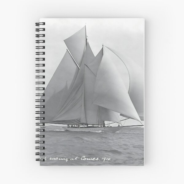 Item preview, Westward racing at Beken of Cowes nautical sailing maritime black and white fine art photograph designed and sold by Astrid Arkhangelsky.
