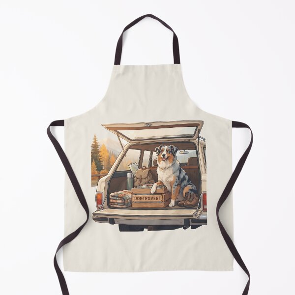 Item preview, Vintage Dogtrovert Aussie Road Trip Art designed and sold by MythicCotton.