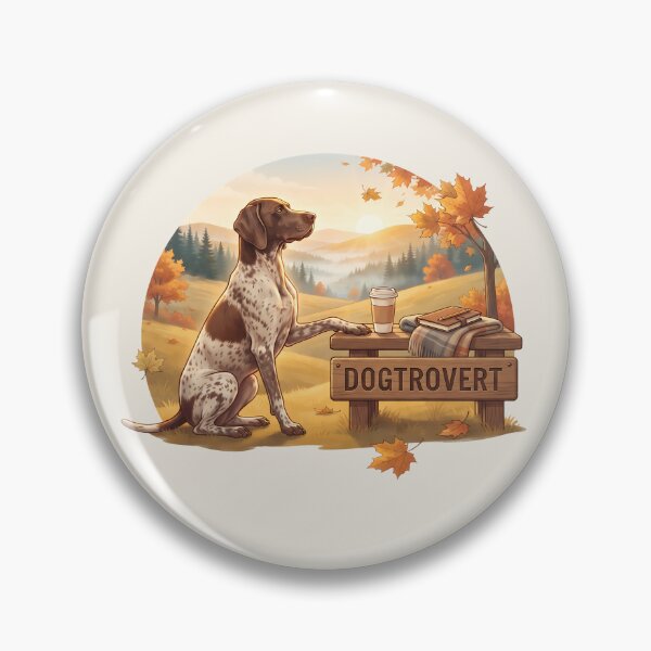 Item preview, Vintage Dogtrovert Pointer Autumn Overlook designed and sold by MythicCotton.