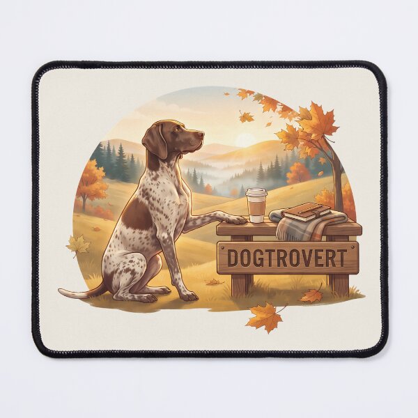 Item preview, Vintage Dogtrovert Pointer Autumn Overlook designed and sold by MythicCotton.