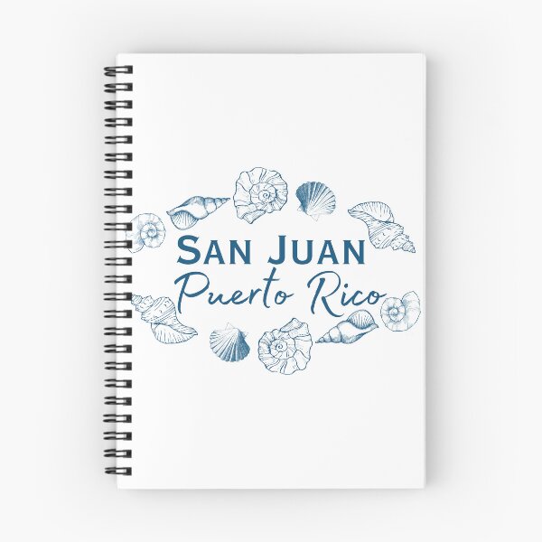 Item preview, San Juan Puerto Rico – Vintage Nautical Seashell Sketch Design designed and sold by DonnaRaine.