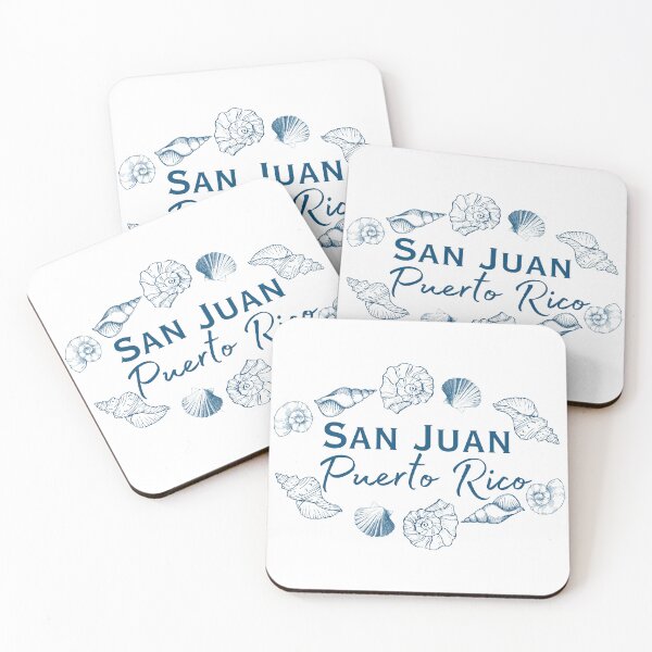 Item preview, San Juan Puerto Rico – Vintage Nautical Seashell Sketch Design designed and sold by DonnaRaine.