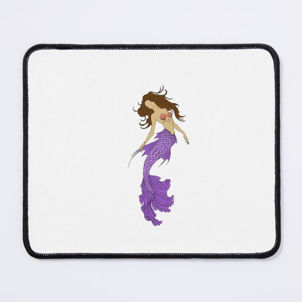 Item preview, Purple mermaid designed and sold by Designsbyleahhh.