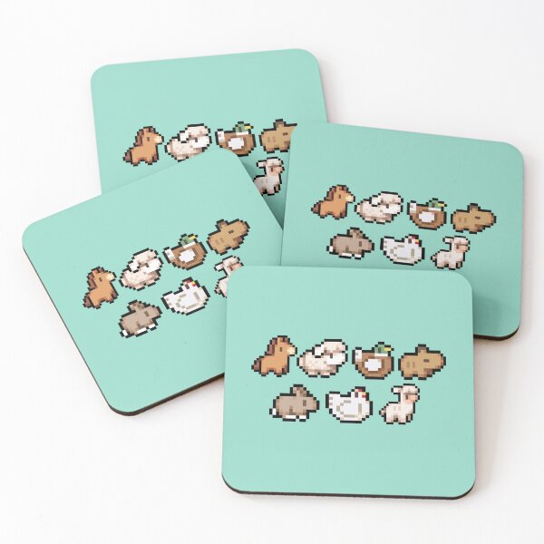 Item preview, Fields of Mistria - Farm Animals - Green designed and sold by Cosy-Migraines.