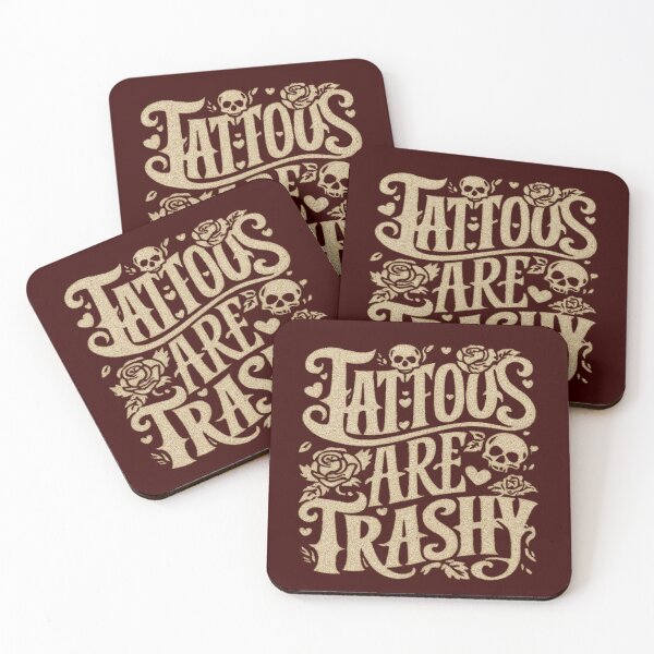 Item preview, Tattoos are trashy designed and sold by Lenock.