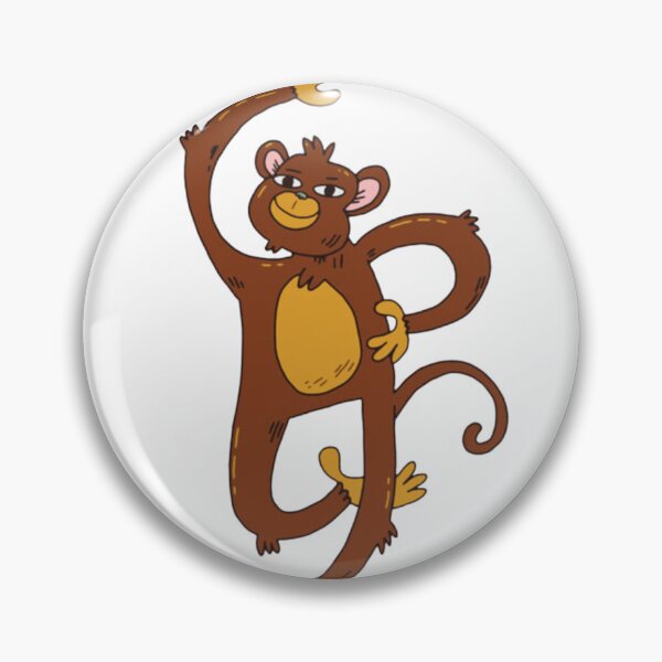 Item preview, Trendy Monkey: Stylish Primate Art Shirt designed and sold by ValentinCasevc.