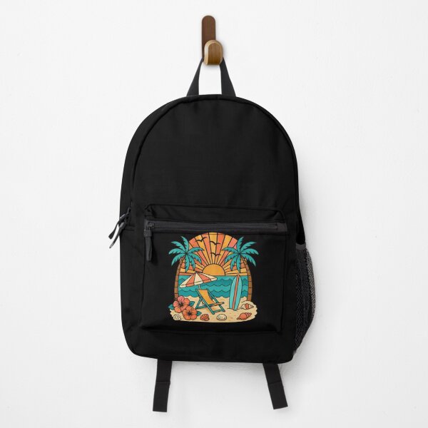 Item preview, Tropic Beach Sunset Ocean Paradise Coastal Nature Landscape designed and sold by MagicSD Designs.