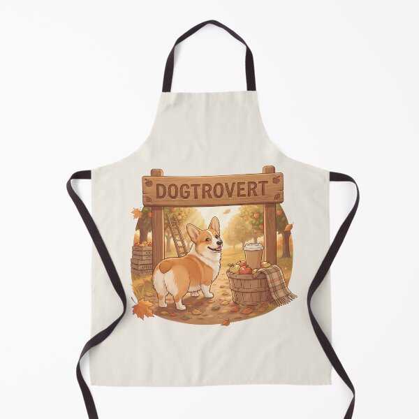 Item preview, Cute Dogtrovert Corgi Apple Orchard Harvest designed and sold by MythicCotton.