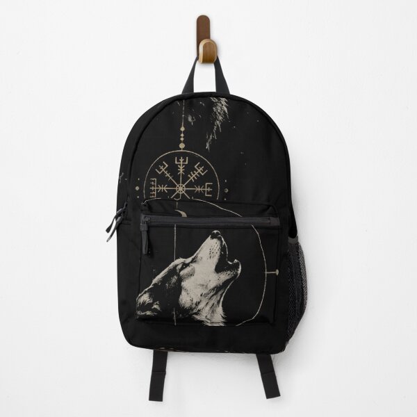 Item preview, Pagan Wolf Moon Minimalist Art designed and sold by naturalsurvival.