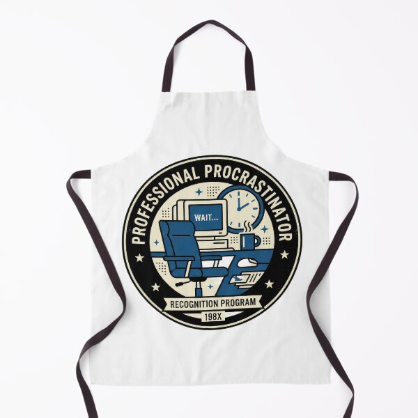 Item preview, Professional Procrastinator Retro Vintage Minimalist Graphic designed and sold by Probably Fine Design.