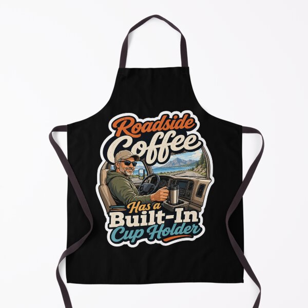 Item preview, Roadside Coffee Has A Built In Cup Holder designed and sold by ColeLaniTrading.
