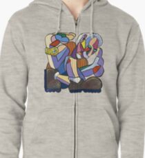 Old Atlas Zipped Hoodie