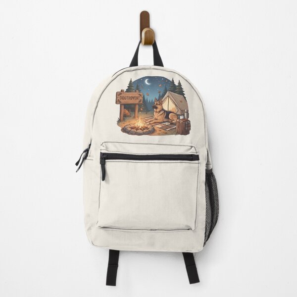 Item preview, Cozy Dogtrovert German Shepherd Night Camp designed and sold by MythicCotton.