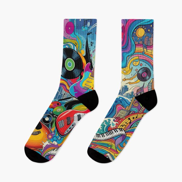 Item preview, Psychedelic Rock Music City Symphony designed and sold by Far Out Goods.