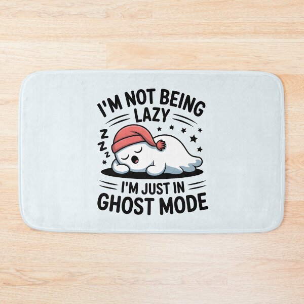 Item preview, I’m Not Being Lazy, I’m Just in Ghost Mode – Funny Halloween Ghost Design designed and sold by Jollys-ArtShop.