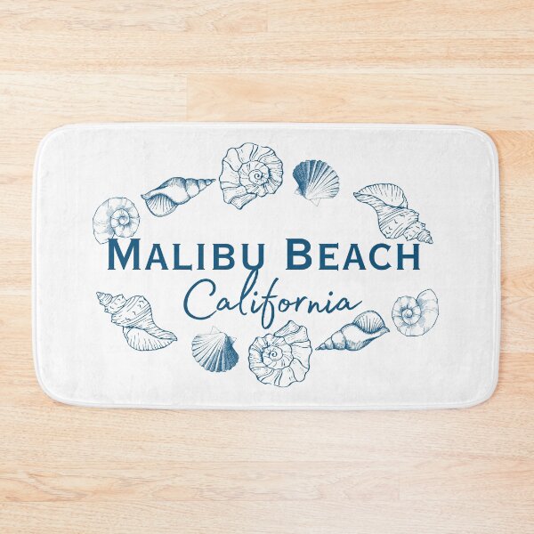 Item preview, Malibu Beach California – Nautical Seashell Art designed and sold by DonnaRaine.